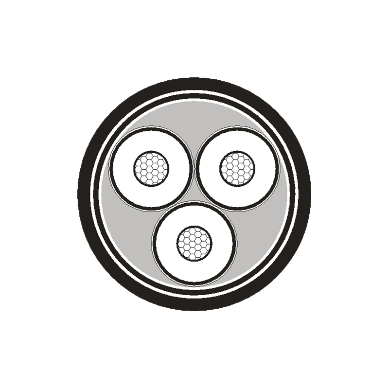 定格電圧 3.6/6kV -26/35kV 用の XLPE 絶縁電力ケーブル