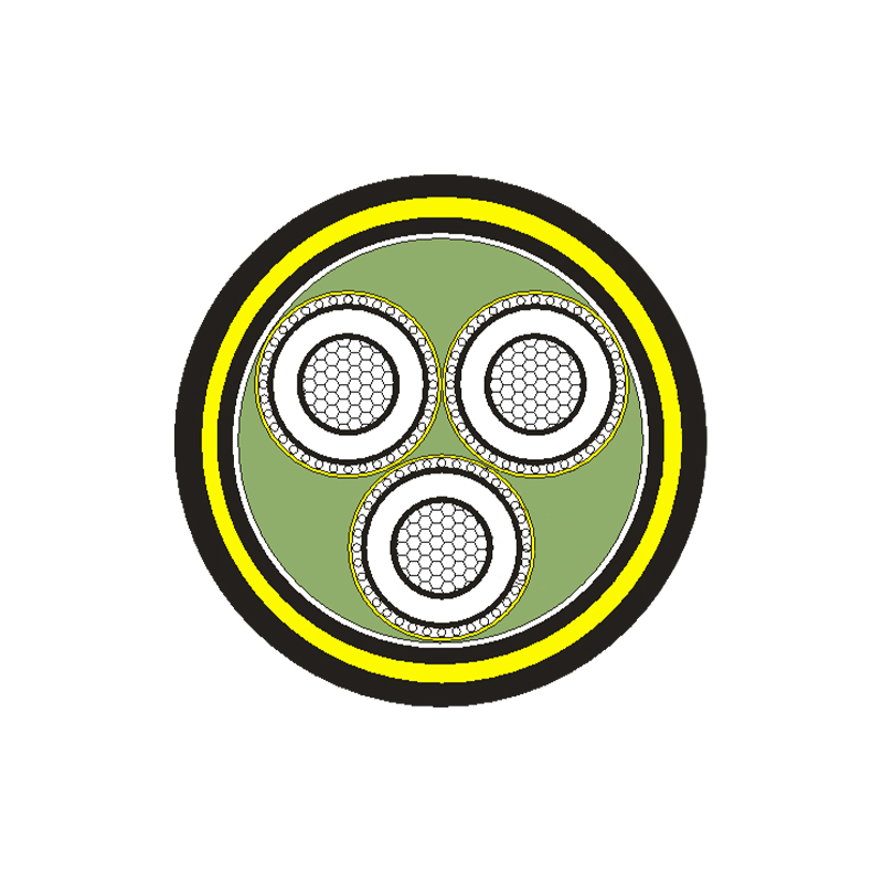 定格電圧 3.6/6kV -26/35kV 用の XLPE 絶縁電力ケーブル