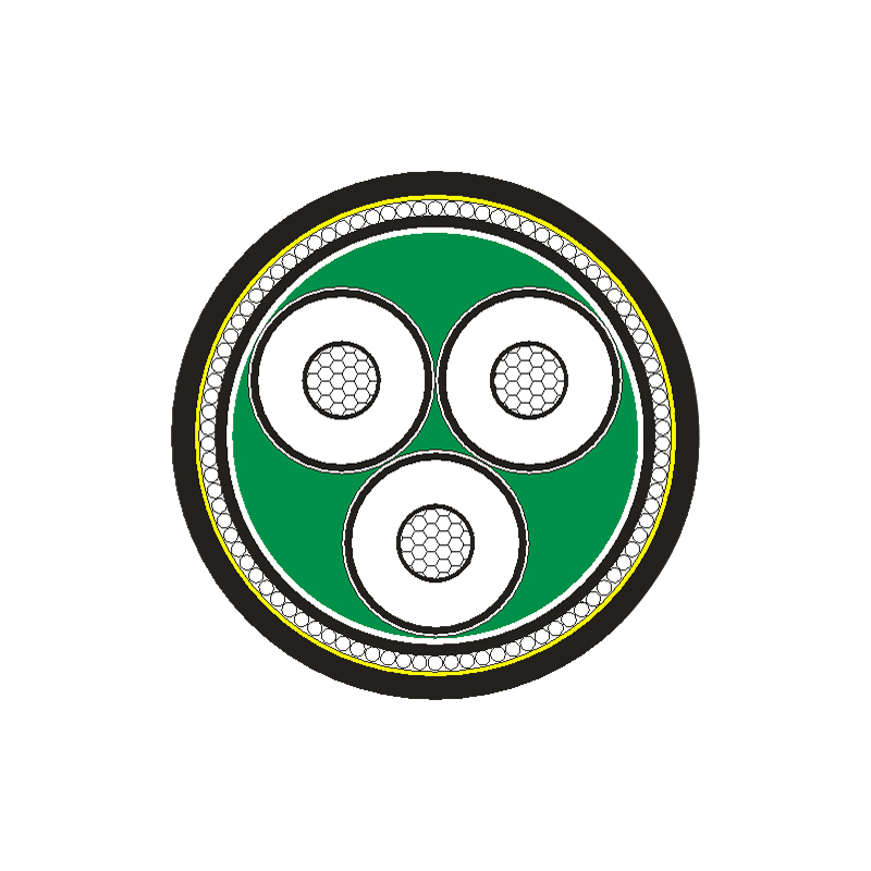 定格電圧 3.6/6kV -26/35kV 用の XLPE 絶縁電力ケーブル
