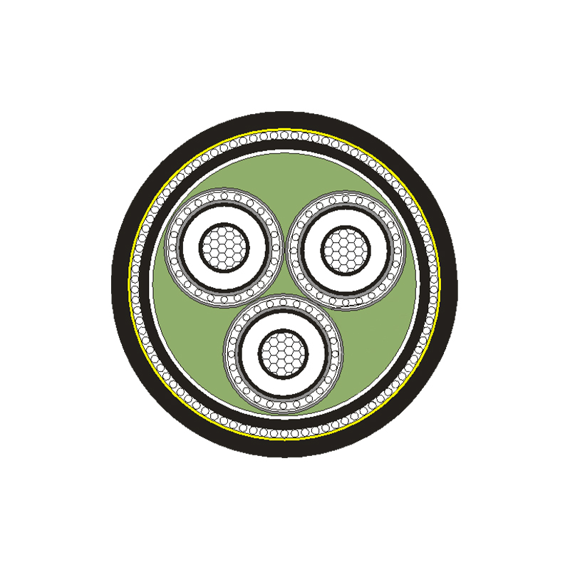 定格電圧 3.6/6kV -26/35kV 用の XLPE 絶縁電力ケーブル