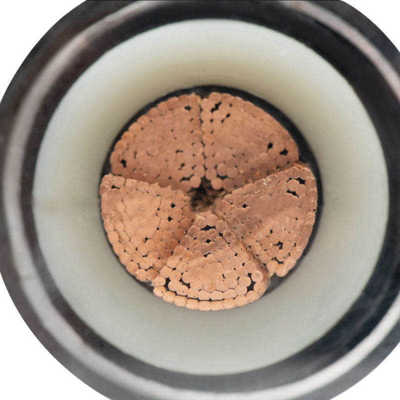 XLPE の絶縁ケーブルは 290/500kV の定格電圧のための波形を付けられたアルミニウム シース