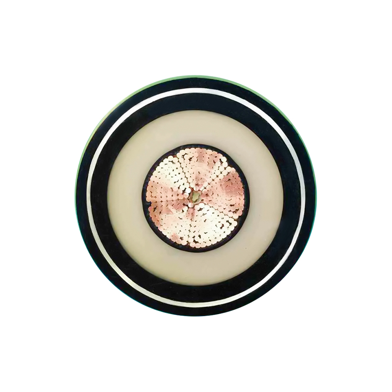 XLPE の絶縁ケーブルは 290/500kV の定格電圧のための波形を付けられたアルミニウム シース