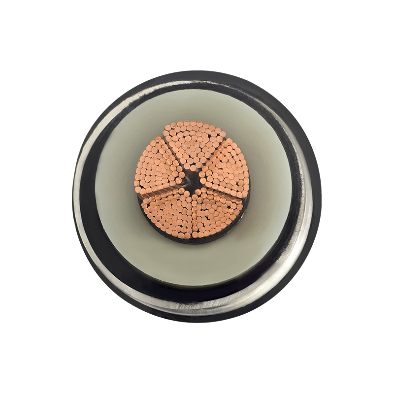 XLPE の絶縁ケーブルは 290/500kV の定格電圧のための波形を付けられたアルミニウム シース